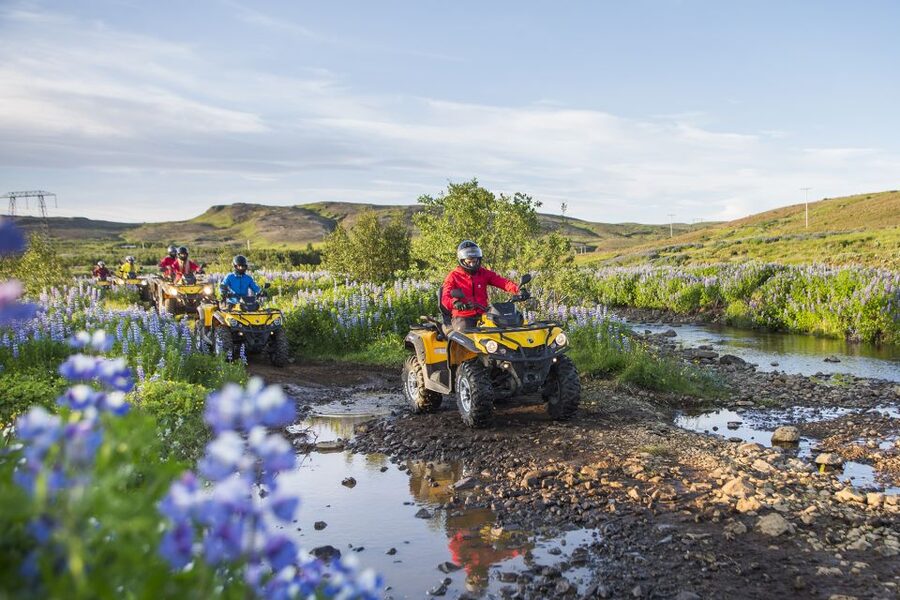 Golden Circle and ATV: Full-Day Combo Tour from Reykjavík - Gullfoss, the Golden Falls