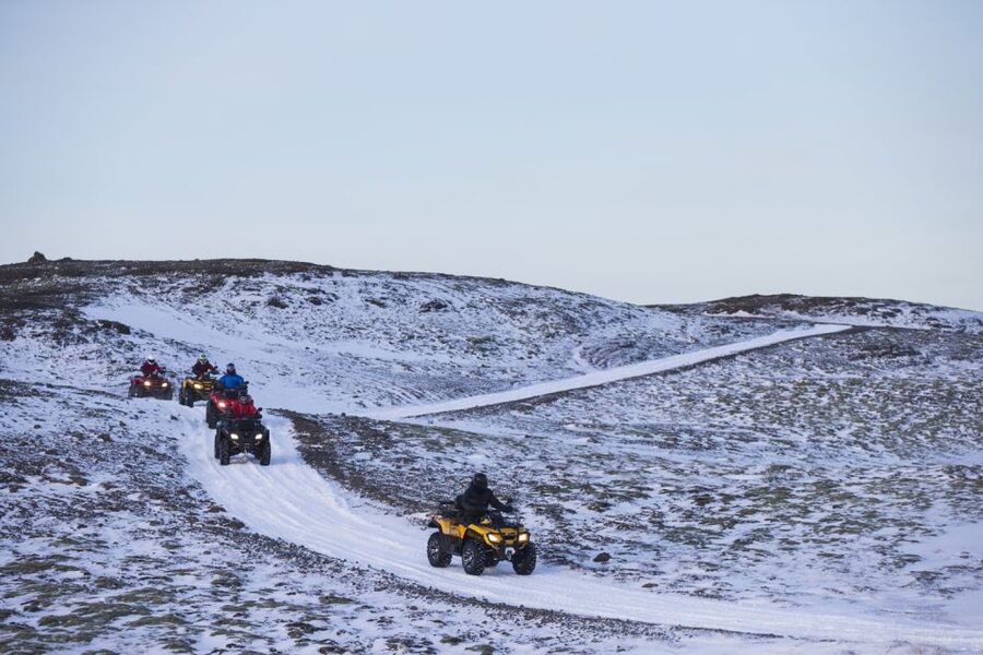 Golden Circle and ATV: Full-Day Combo Tour from Reykjavík - Starting near Reykjavík with the ATV briefing