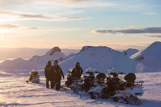 Golden Circle and Glacier Snowmobiling Day Trip from Reykjavik - Langjökull Glacier and the one-hour snowmobile ride