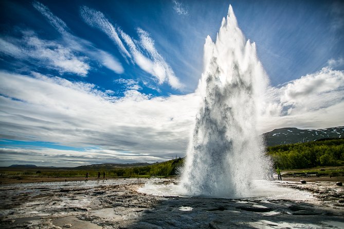 Golden Circle and Glacier Super Jeep Adventure - Gullfoss, Iceland’s milky two-tier waterfall