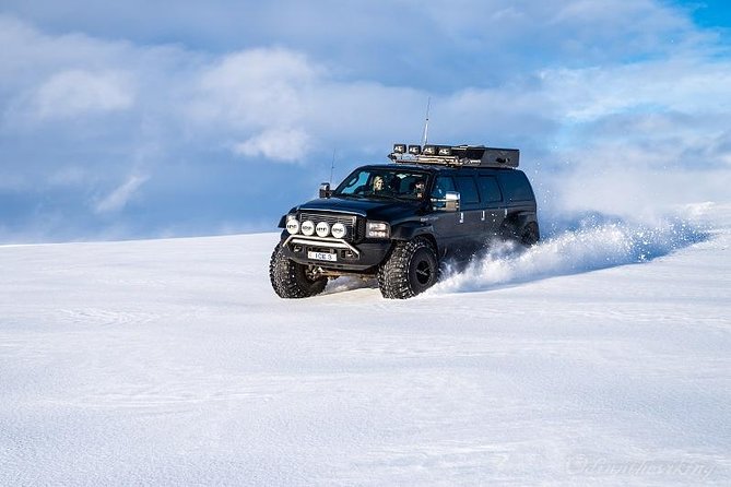 Golden Circle and Glacier Super Jeep Adventure - Langjokull Glacier is the payoff