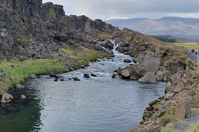 Golden Circle German-speaking small group tour from Reykjavík - Gullfoss delivers the big waterfall moment