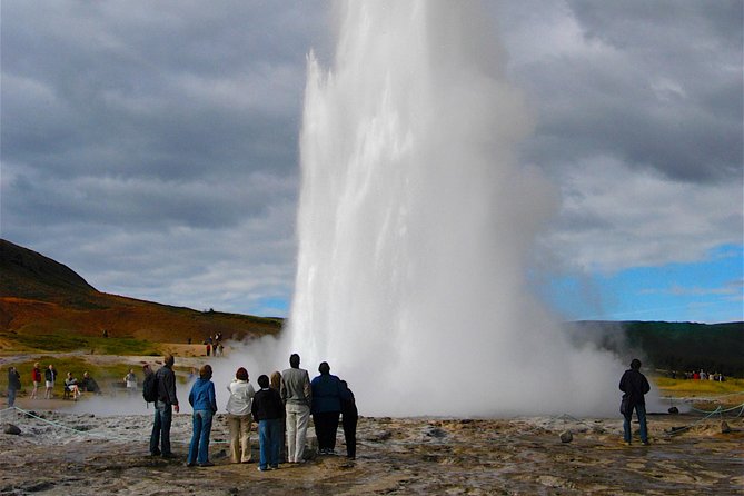 Golden Circle & Secret Lagoon & Friðheimar (lunch included) - PRIVATE TOUR - Geysir and Strokkur: the source of the word geyser