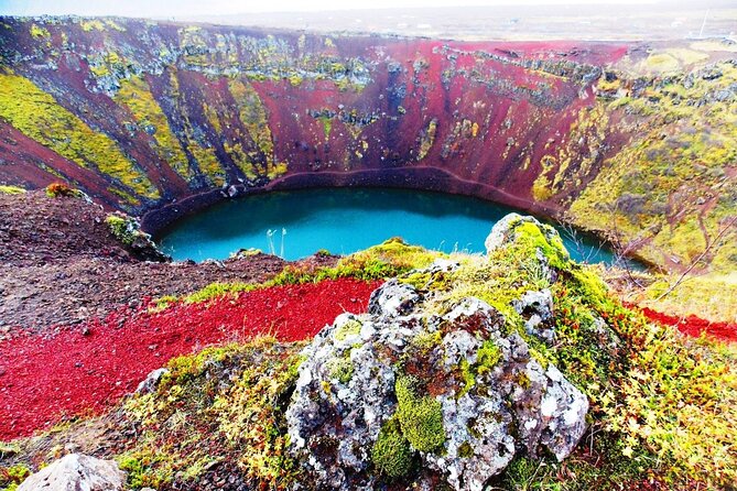 Golden Circle Tales, Tomato Farm & Kerid – Small Group from RVK - Gullfoss: the route’s biggest natural spectacle