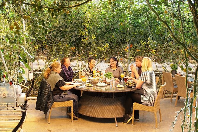 Golden Circle Tales, Tomato Farm & Kerid – Small Group from RVK - Friðheimar: an Icelandic greenhouse with lunch at your own cost