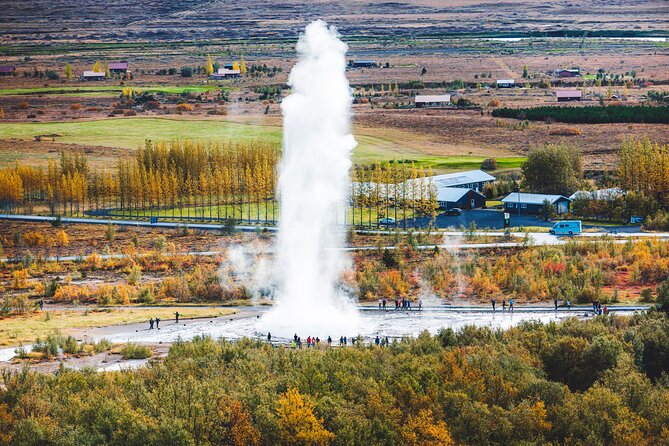 Golden Circle with Kerid Crater & Local Farm Visit in Small Group - Öxarárfoss adds a short waterfall walk