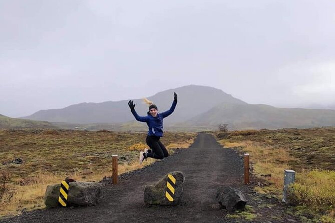 Hike to Mt Helgafell - Reaching the trail with a small group