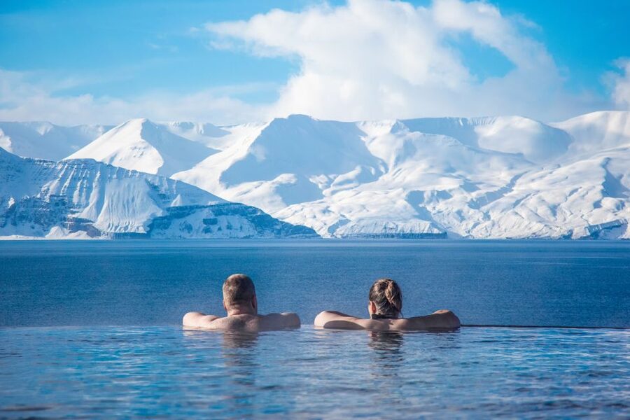 Husavik: GeoSea Geothermal Baths Entrance Ticket - What the 38 to 39°C water feels like