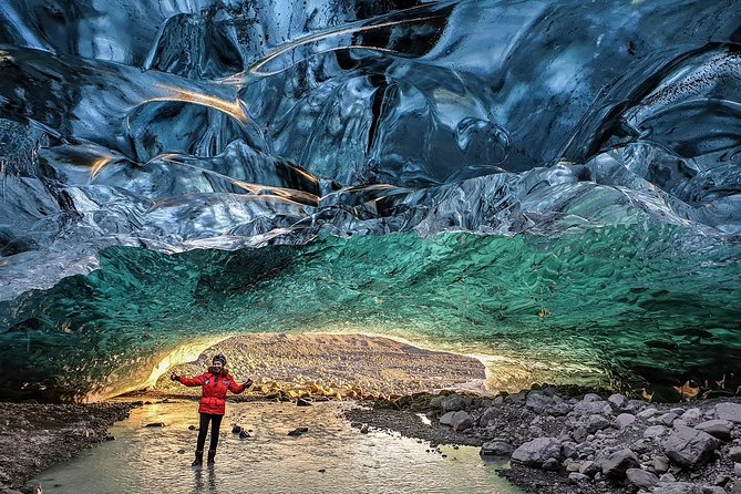 Ice Cave and Glacier Walk into Blue Glacier Canyon - From Jökulsárlón to Vatnajökull National Park