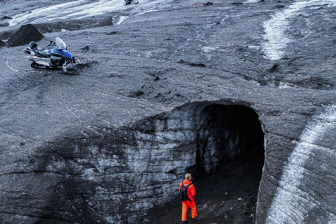 Ice Cave and Snowmobile Tour from Gullfoss - One hour on the glacier, with two people per machine