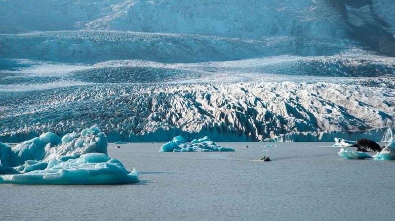 Iceberg Boat Tour, Glacier Hike & Jeep Adventure - Walking on Fjallsjokull Glacier