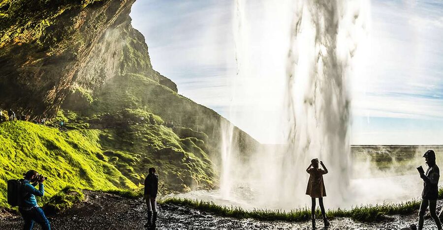 Iceland: Full-Day South Coast, Black Beach & Waterfalls Tour - Eyjafjallajökull appears from the road