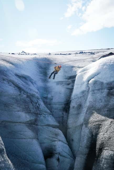 Iceland: Glacier Zip Line Tour with Hike or Ice Cave Visit - Meeting at the Glacier Lagoon