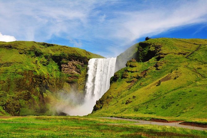 Iceland's South Coast Full Day Tour from Reykjavik - Skógafoss: a 60-meter wall of water