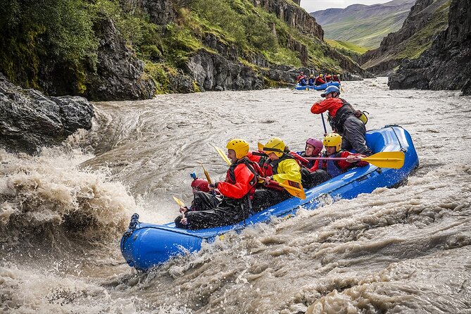 Iceland’s Top Grade 4 Rafting – Drysuit, Canyon & Adrenaline - Three hours on the river