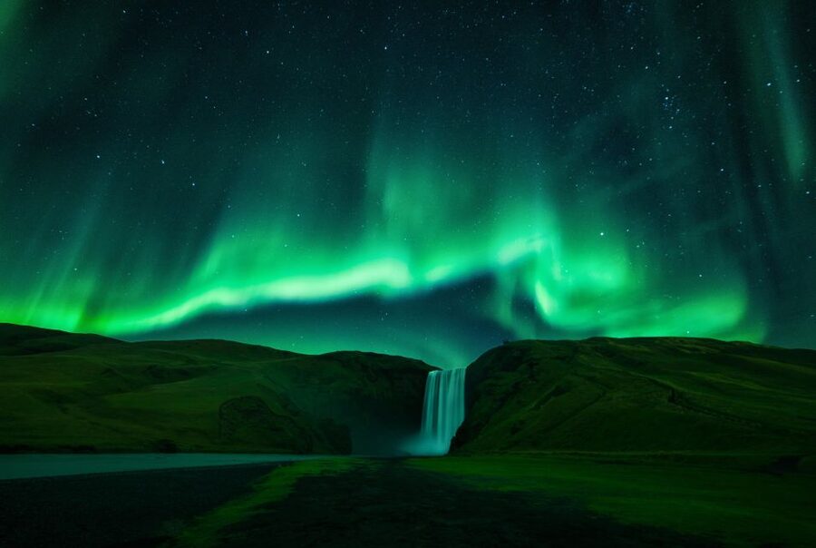 Iceland: South Coast and Northern Lights Tour - Seljalandsfoss, the waterfall with a rear view