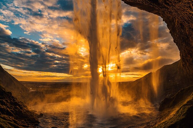 Iceland South Coast Tour with Pickup - Skogafoss brings the biggest wall of water