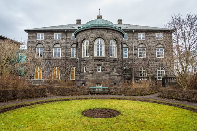 Icelands Reykjavik Self Guided Walking Audio Tour - Reykjavik City Hall and a small visual puzzle