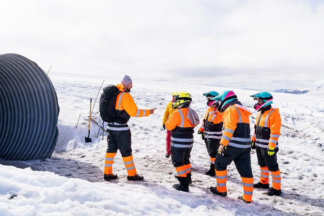 Into the Glacier Combo: Snowmobiling + Langjökull Ice Cave - The return ride and the three-hour timetable