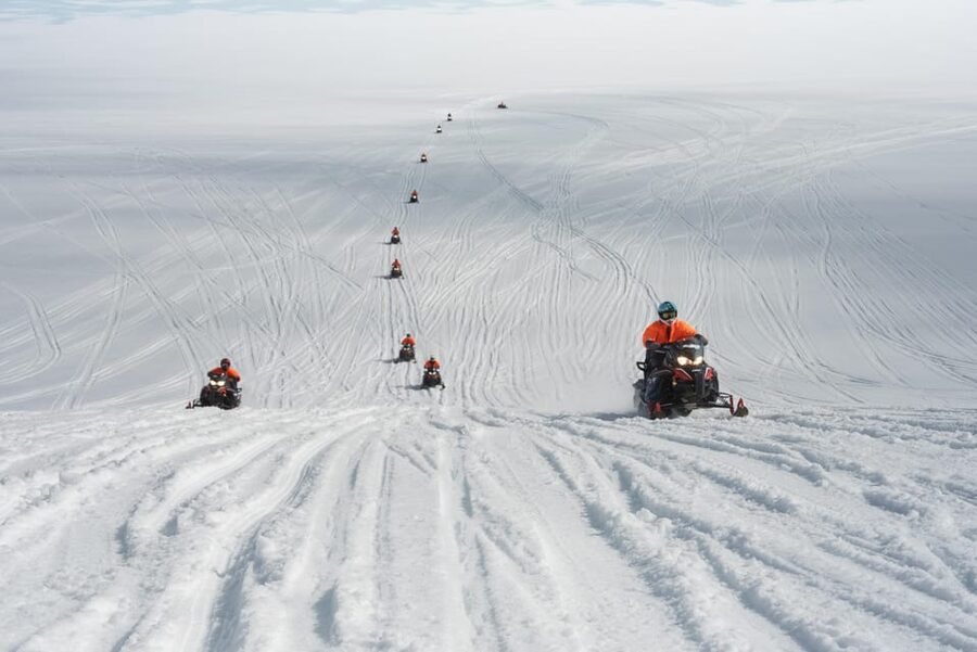 Into the Glacier: Snowmobile + Langjökull Ice Tunnel Combo - Guides, safety, and the feel of the group