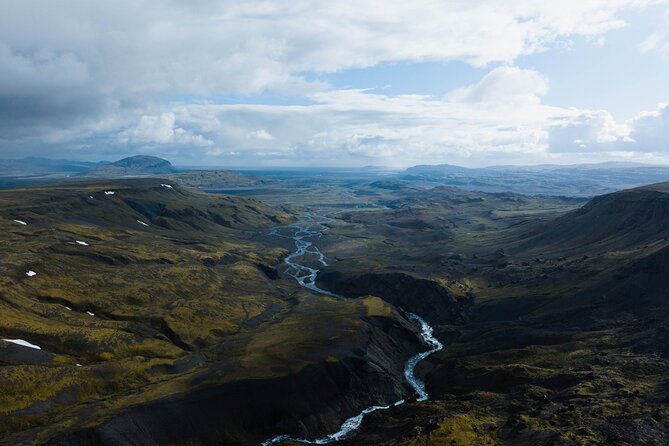 Landmannalaugar Hike & the Valley of Tears from RVK & Selfoss - The natural hot pool after the hike