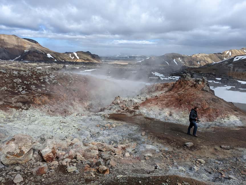 Landmannalaugar Jeep Tour - Lava fields, colored peaks, and blue-green ridges