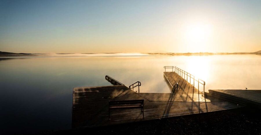 Laugarvatn: Laugarvatn Fontana Geothermal Baths Entry Ticket - The warm pools, from gentle heat to a sharper soak