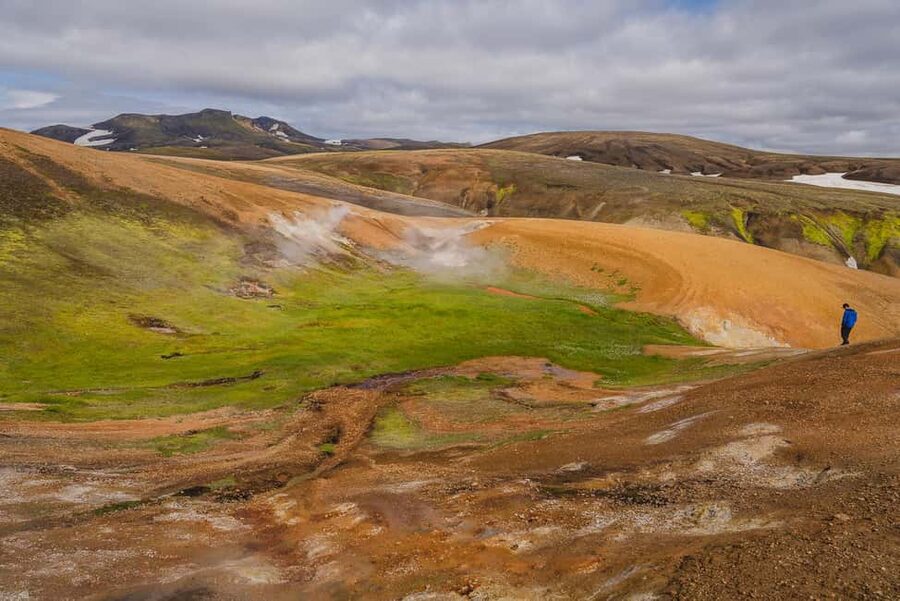Laugavegur Photography Jeep Tour - Emstrur and the ice caps change the mood
