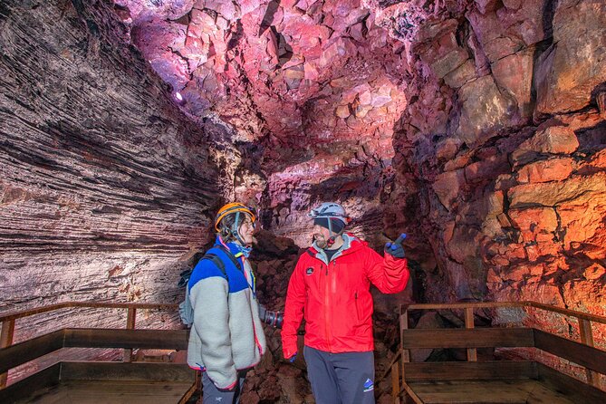 Lava Caving Experience - Walking into Raufarhólshellir