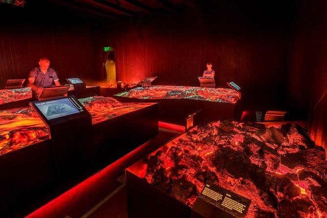Lava Centre Interactive Volcano Exhibition - The magma plume gives Iceland a useful explanation