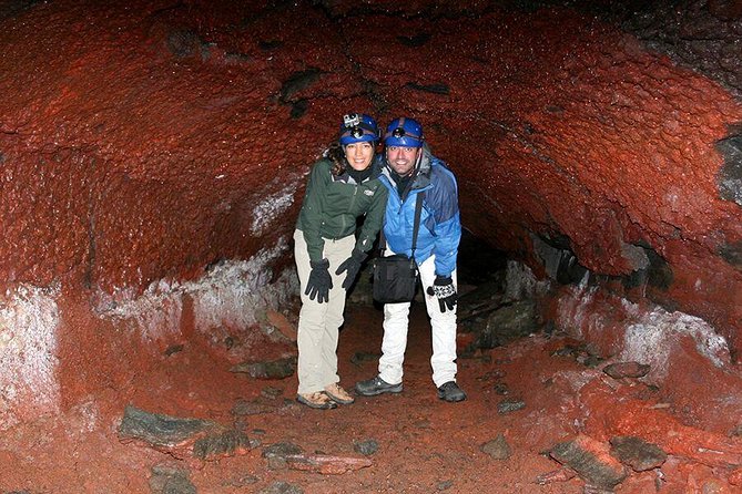 Lava Tunnel Caving with Transfer | Small Group - Cold air, wet rock, and what to wear