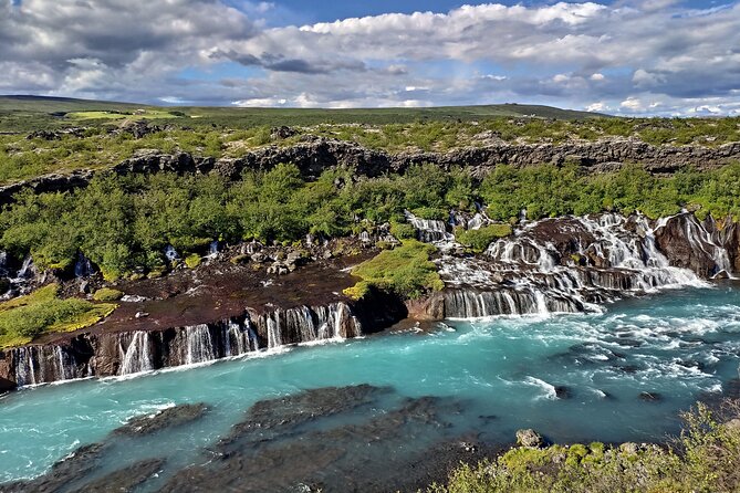 Lava Waterfalls, Sagas & Unique Canyon Baths - Small Group Tour - Deildartunguhver, Iceland’s powerful hot spring