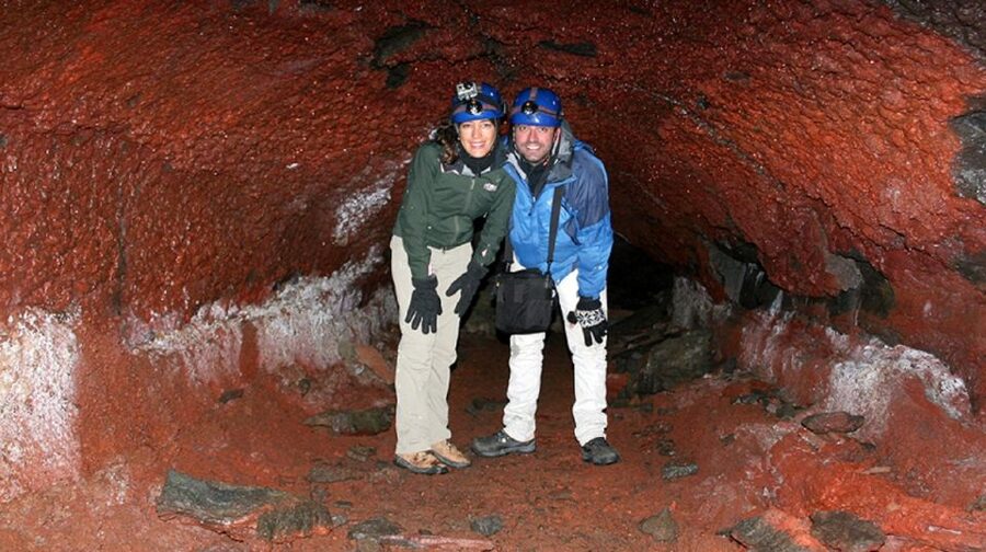 Leidarendi Cave: Lava Tunnel Caving from Reykjavik - Lava formations worth getting close to