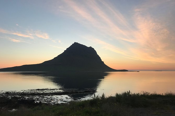 Midnight Sun Kayaking Adventure by Mt. Kirkjufell - The weather can change the whole mood
