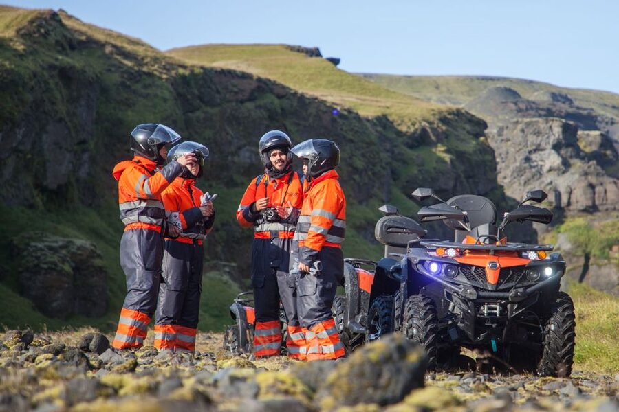 Mýrdalsjökull: South Coast ATV Quad Bike Safari - Riding from Mýrdalsjökull Base Camp