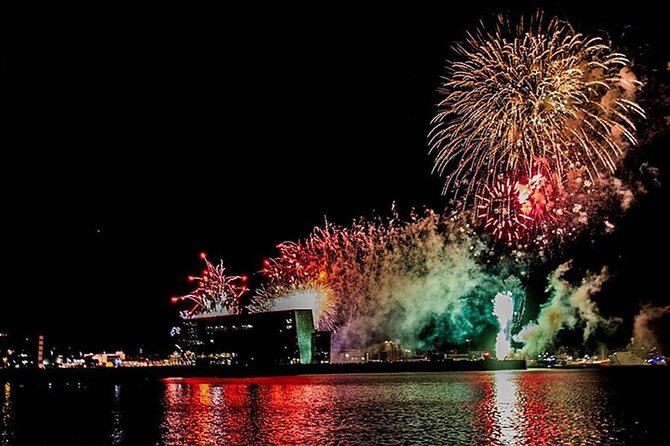 New Years Fireworks by Boat from Reykjavik - A possible northern lights bonus