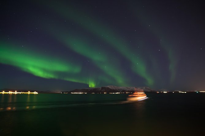 Northern Lights Cruise from Reykjavik Including Photos - Sailing into Faxafloi Bay from Reykjavik
