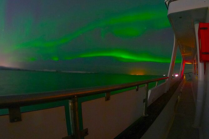 Northern Lights Yacht Cruise in Reykjavik - Warm cabin, open deck, and a useful bar