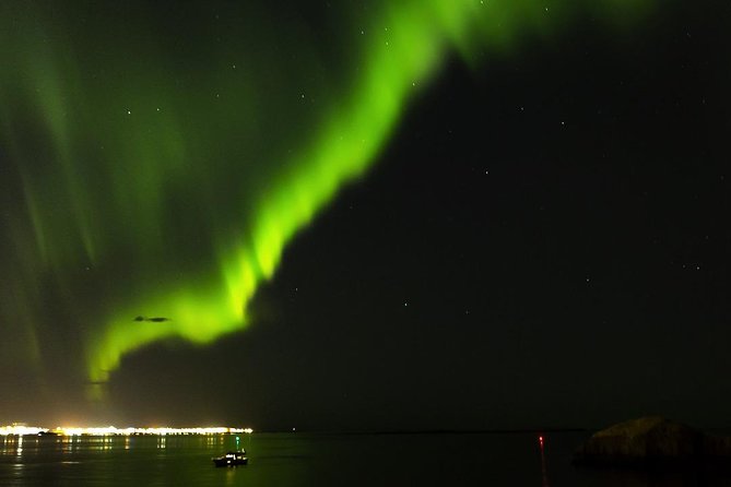 Northern Lights Yacht Cruise - Watching the aurora over Faxaflói Bay