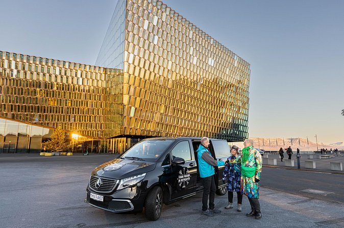 Private 6 Hour Airport or Cruise Tour with Transfer - Harpa’s glass walls and the waterfront