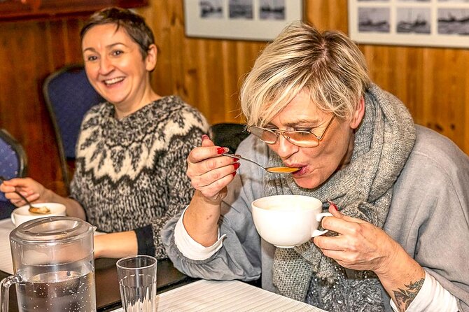 Private Food Walking Tour in Reykjavik - Shellfish soup by Reykjavik Harbor