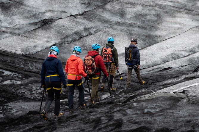 Private Glacier Hike on SÓLHEIMAJÖKULL : Blue Ice Expedition - Crevasses, ridges, and the blue inside the ice