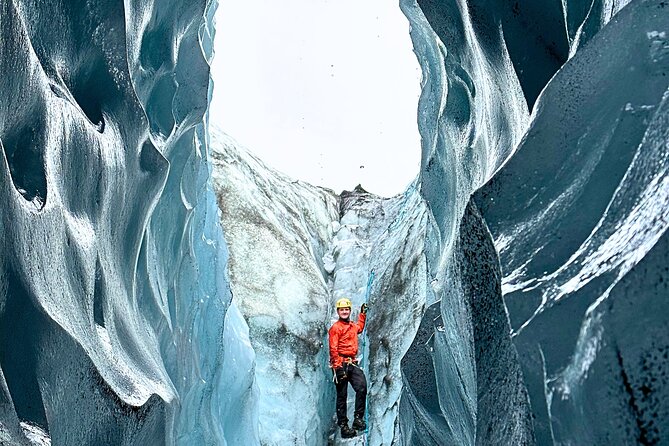 Private Guided Hike Experience on Sólheimajökull Glacier - The blue ice and crevasse factor