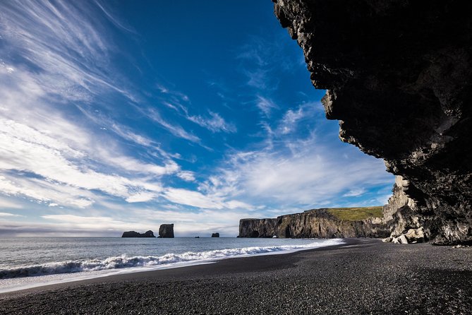 Private Jeep Tour - Glacier Lagoon and Diamond Beach - Dyrhólaey: cliffs, ocean, and changing access