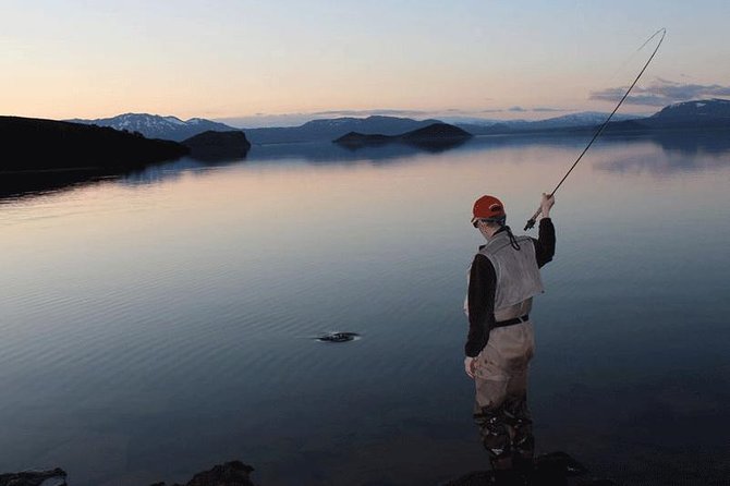 Private Lake and River Fishing Tour from Reykjavik - Five hours beside a Golden Circle river