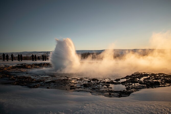Private Visit Golden Circle Essentials - Gullfoss and the two drops of the Golden Waterfall