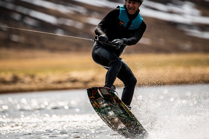 Private wakeboarding or waterskiing trip in Westfjords - A private session changes the pace