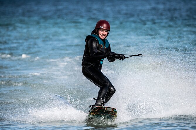 Private wakeboarding or waterskiing trip in Westfjords - Birds, folklore, and the small-town setting