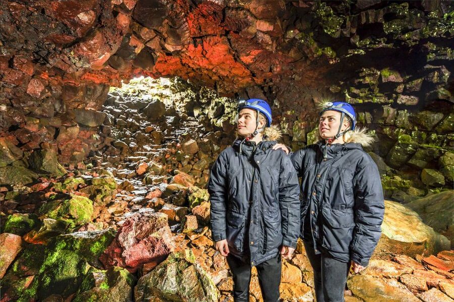 Raufarhólshellir Lava Tunnel: Underground Expedition - The best season for ice or easier planning