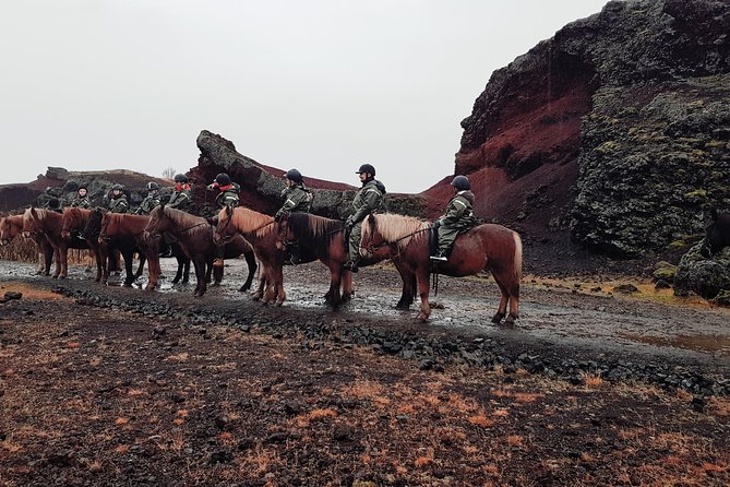 Red Lava Horse Riding Tour From Reykjavik - Pickup, group size, and value at $139.13